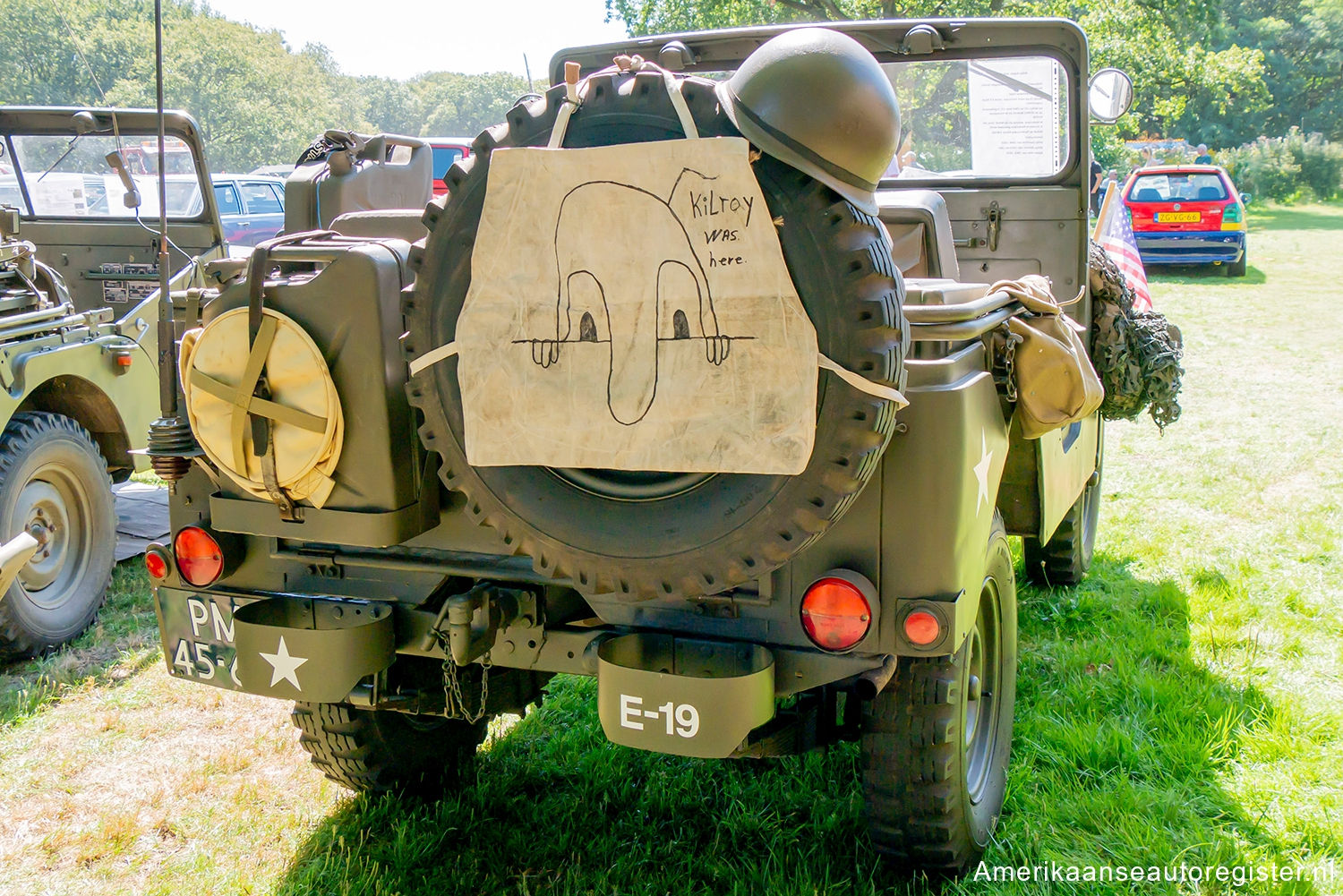 Jeep CJ-5 Swiss Army uit 1964